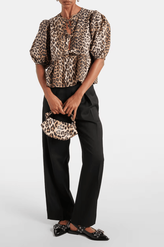 CLARA™ | Trendy pofmouwen blouse - Flozina