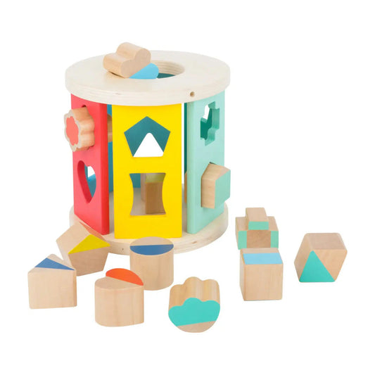 EcoToys WoodBlock PlayCube | Ontwikkel vaardigheden - Educatief houtenspeelgoed