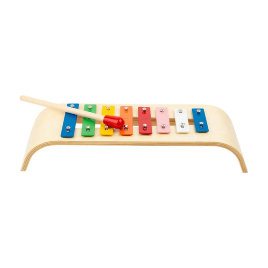 EcoToys Klankkleur | Creëer vreugde met geluid - Kleurrijk houten xylophone